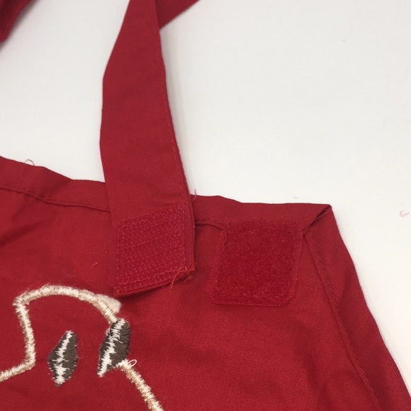 Pottery Barn Kids Christmas Red Rudolph Child Apron Damian Holiday - Picture 9 of 15